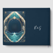 青い沿岸結婚生物 ゲストブック (裏面)