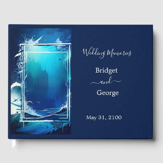 青い沿岸結婚生物 ゲストブック (正面)