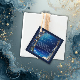 青い沿岸結婚生物 フェイバータグ