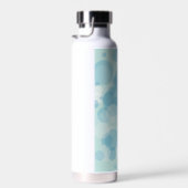 青い泡 ウォーターボトル (右面)