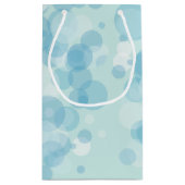 青い泡 スモールペーパーバッグ (裏面)