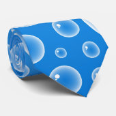 青い泡 ネクタイ (ロール)