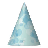 青い泡 パーティーハット (左)