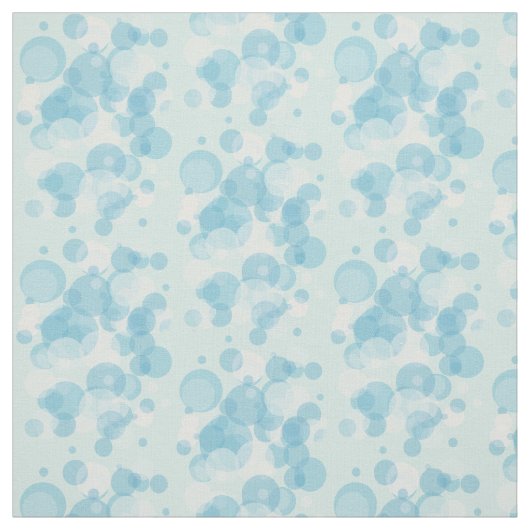 青い泡 ファブリック (見本)