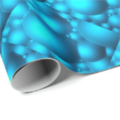 青い泡 ラッピングペーパー (ロールコーナー)