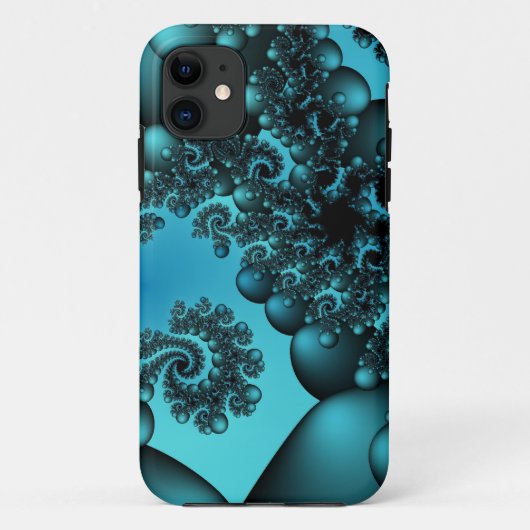 青い泡 Case-Mate iPhoneケース (裏面)