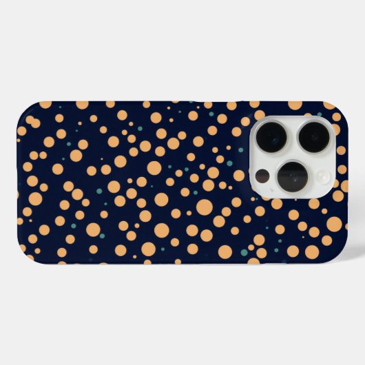 青い泡 Case-Mate iPhoneケース (裏面 (横))
