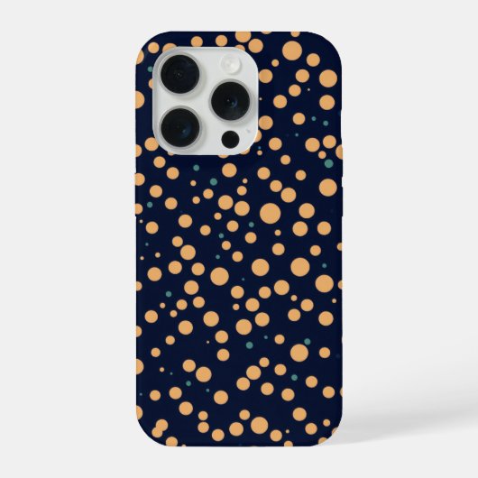 青い泡 iPhoneケース (裏面)