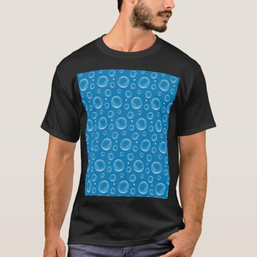 青い泡 Tシャツ (正面)