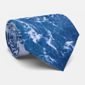 青い波の海 ネクタイ (ロール)