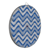 青い波型 ダーツボード (正面左)