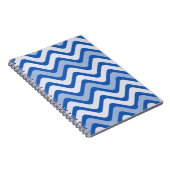 青い波型 ノートブック (右側)