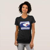 青い波2018年-民主党の勝利! Tシャツ (正面フル)
