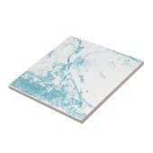 青い波 タイル (側面)