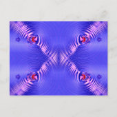 青い波 ポストカード (正面)