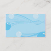 青い波 名刺 (裏面)