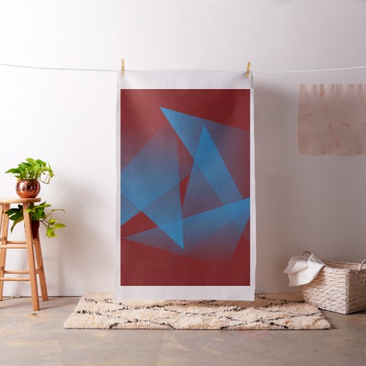 青い浮動フラグメント ファブリック (インサイチュ)