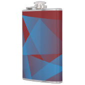 青い浮動フラグメント フラスク (左)