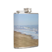 青い海および海岸の写真 フラスク (右)