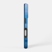 青い海と空のビーチ iPhone 16ケース (右側面)