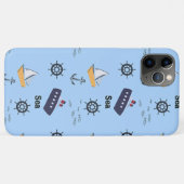 青い海のパターン Case-Mate iPhoneケース (裏面(横))