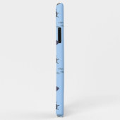 青い海のパターン Case-Mate iPhoneケース (裏面/右)