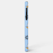 青い海のパターン Case-Mate iPhoneケース (裏面/左)
