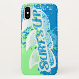 青い海の上の海 iPhone X ケース