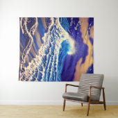 青い海の壮大さ タペストリー (インサイチュ(横))