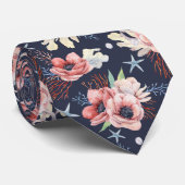 青い海の美しいシンボル ネクタイ (ロール)