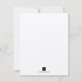 青い海の貝殻 結婚発表 保存日付 セーブザデート (裏面)