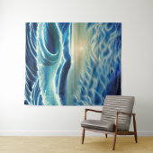 青い海の轟音 タペストリー (インサイチュ(横))