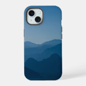 青い海の風景 iPhone 15ケース (裏面)