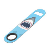 青い海の鮫の攻撃 スピード栓抜き (裏面アングル)