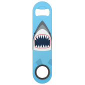 青い海の鮫の攻撃 スピード栓抜き (正面)