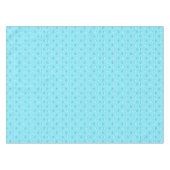 青い海パターンのヨット テーブルクロス (正面(横))