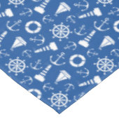 青い海パターン テーブルクロス (アングル)
