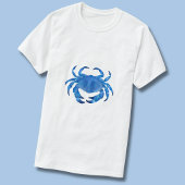 青い海岸のカニ Tシャツ