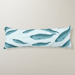青い海模様 ボディピロー