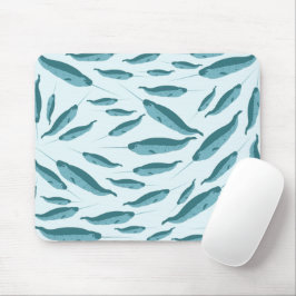 青い海模様 マウスパッド