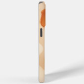青い海波と茶色の砂海岸 Case-Mate iPhoneケース (裏面 / 右)