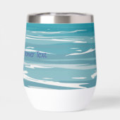 青い海波 (背面)