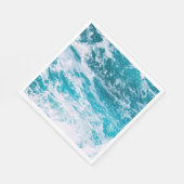 青い海波 スタンダードランチョンナプキン (角)