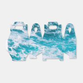 青い海波 フェイバーボックス (折り畳みなし)