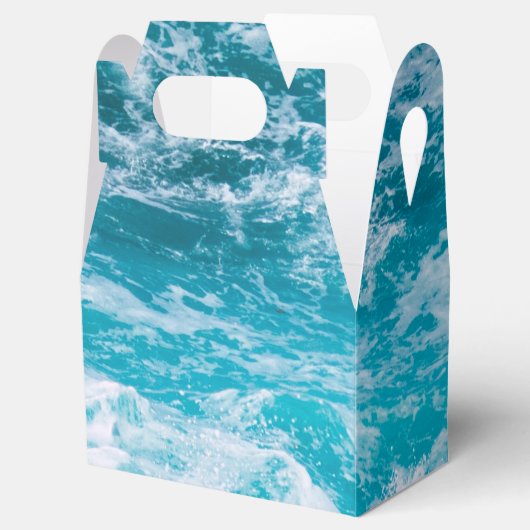 青い海波 フェイバーボックス (オープン)