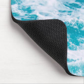 青い海波 マウスパッド (コーナー)