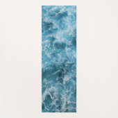 青い海波 ヨガマット (正面)