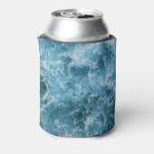 青い海波 缶クーラー (缶裏面)