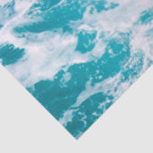 青い海波 薄葉紙 (詳細)