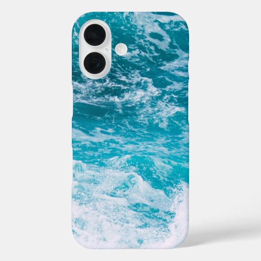 青い海波 Case-Mate iPhoneケース (裏面)